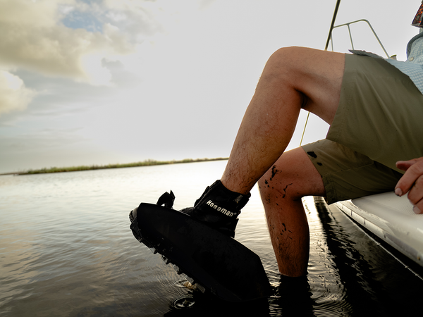 Boots for mud in knee deep water