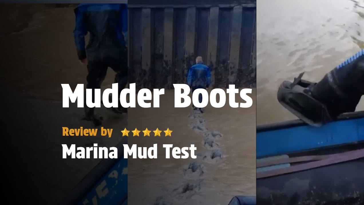 Mudder Boots Review: Marina Mud Test
